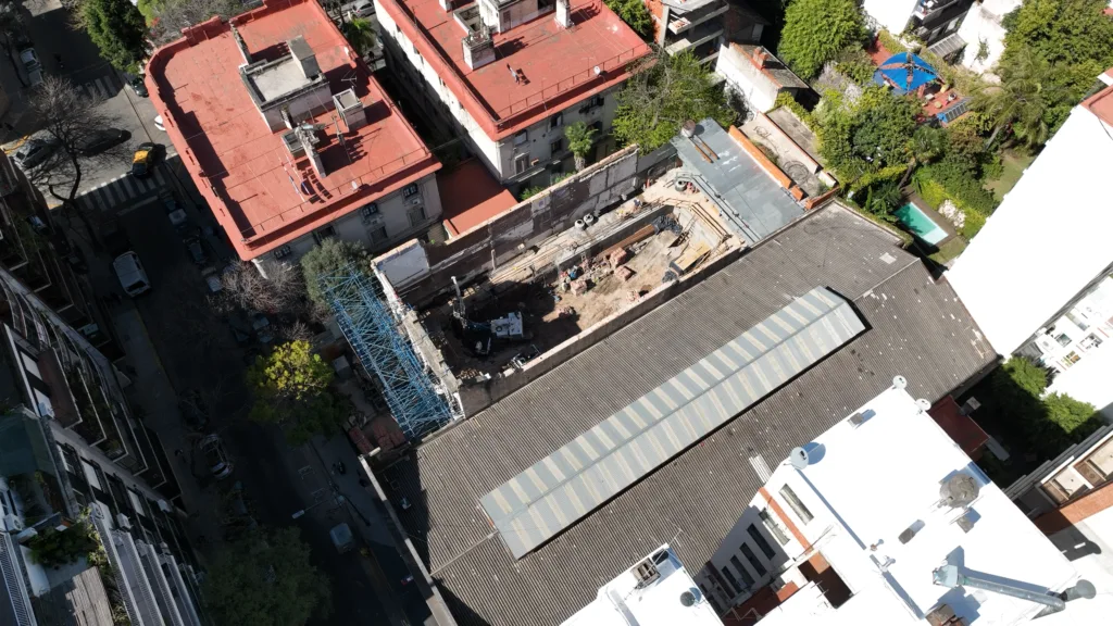 Edificio Mendoza · Registro de obra de Tecno Fundaciones.