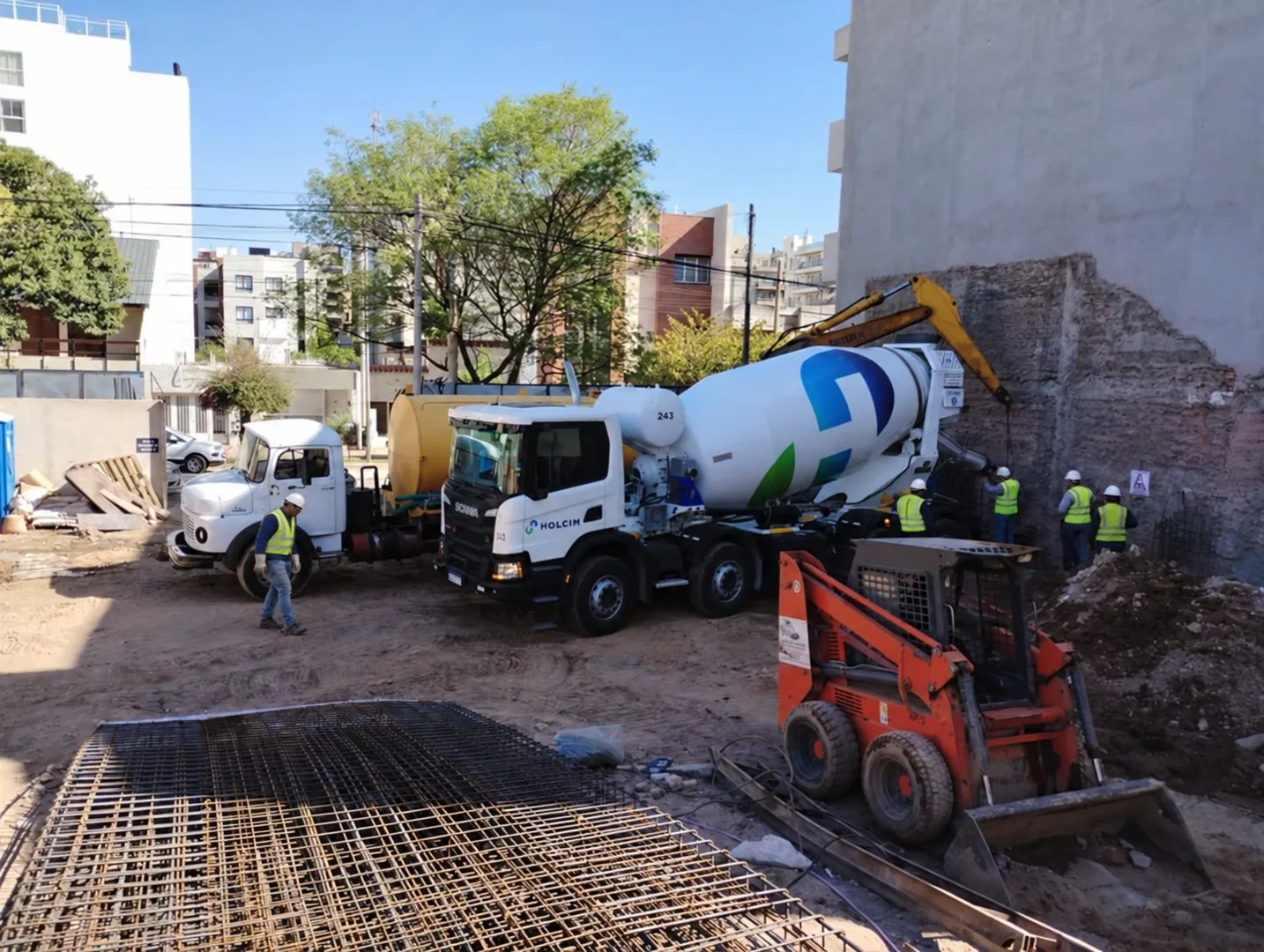 Estacionamiento Sanatorio El Salvador · Registro de obra de Tecno Fundaciones.